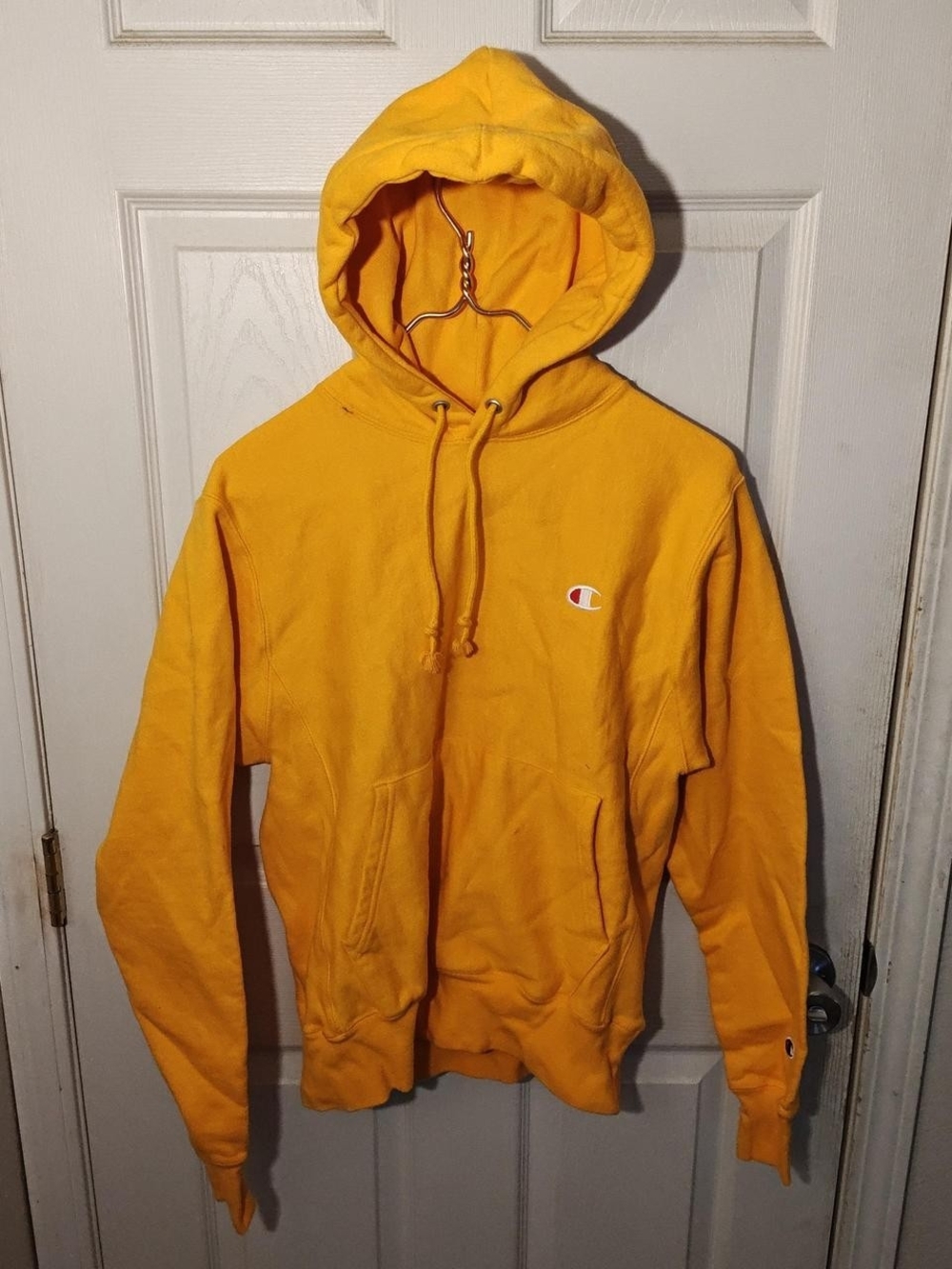Champion Yellow Hoodie